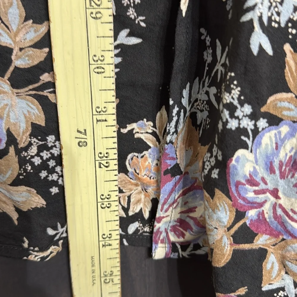 Angie Women’s Boho Short‎ Sleeve Duster Kimono Cover-Up Wrap Size Small